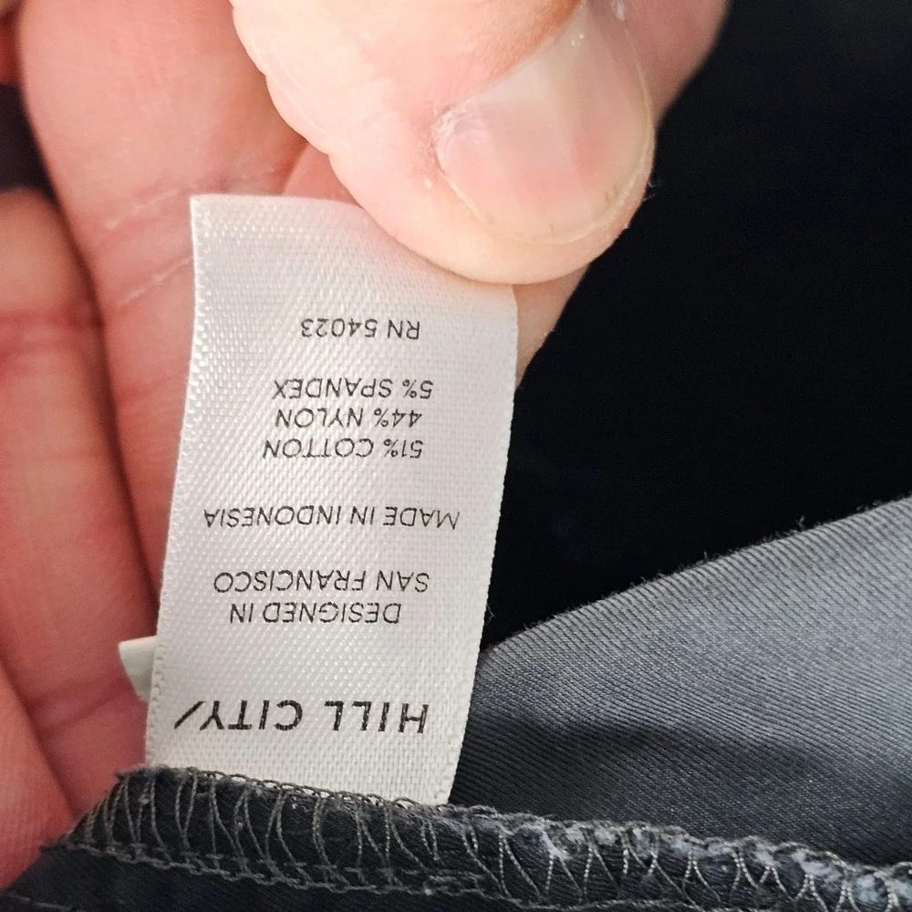 Hill City Everyday Tech Pants Mens 36x36 Stretch Performance Straight Leg 372450